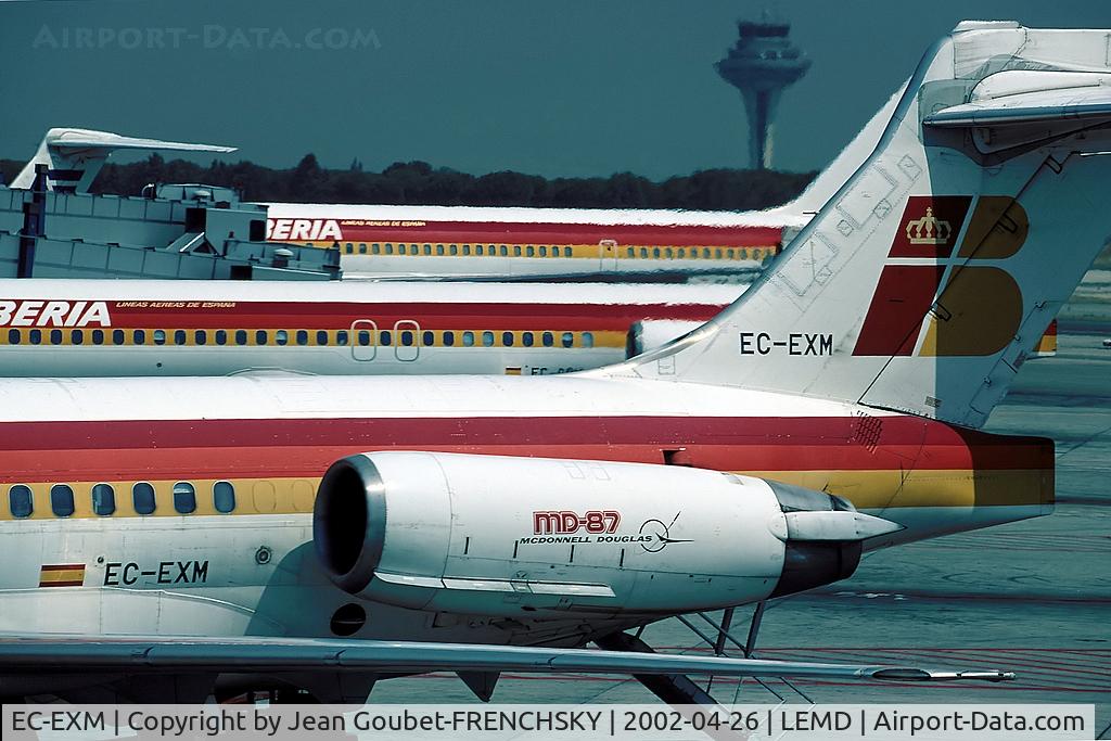 EC-EXM, 1990 McDonnell Douglas MD-87 (DC-9-87) C/N 49835, IBERIA
