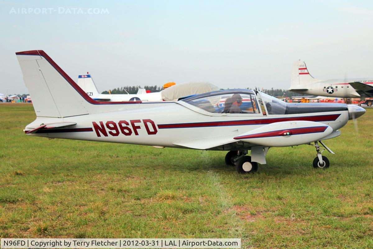 N96FD, 1990 SIAI-Marchetti SF-260D C/N 783, At 2012 Sun N Fun