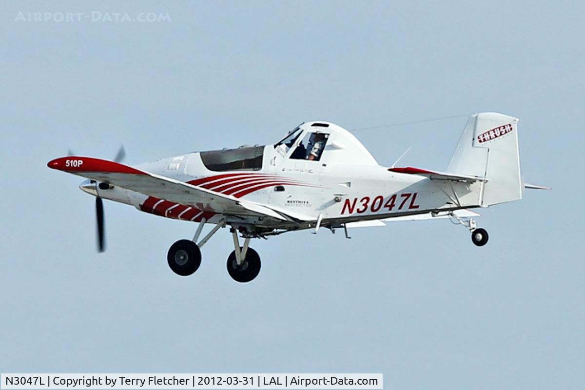 N3047L, Thrush Aircraft Inc S2R-T34 C/N T34-376, Noted flying at Lakeland Florida , although not shown as registered on FAA website