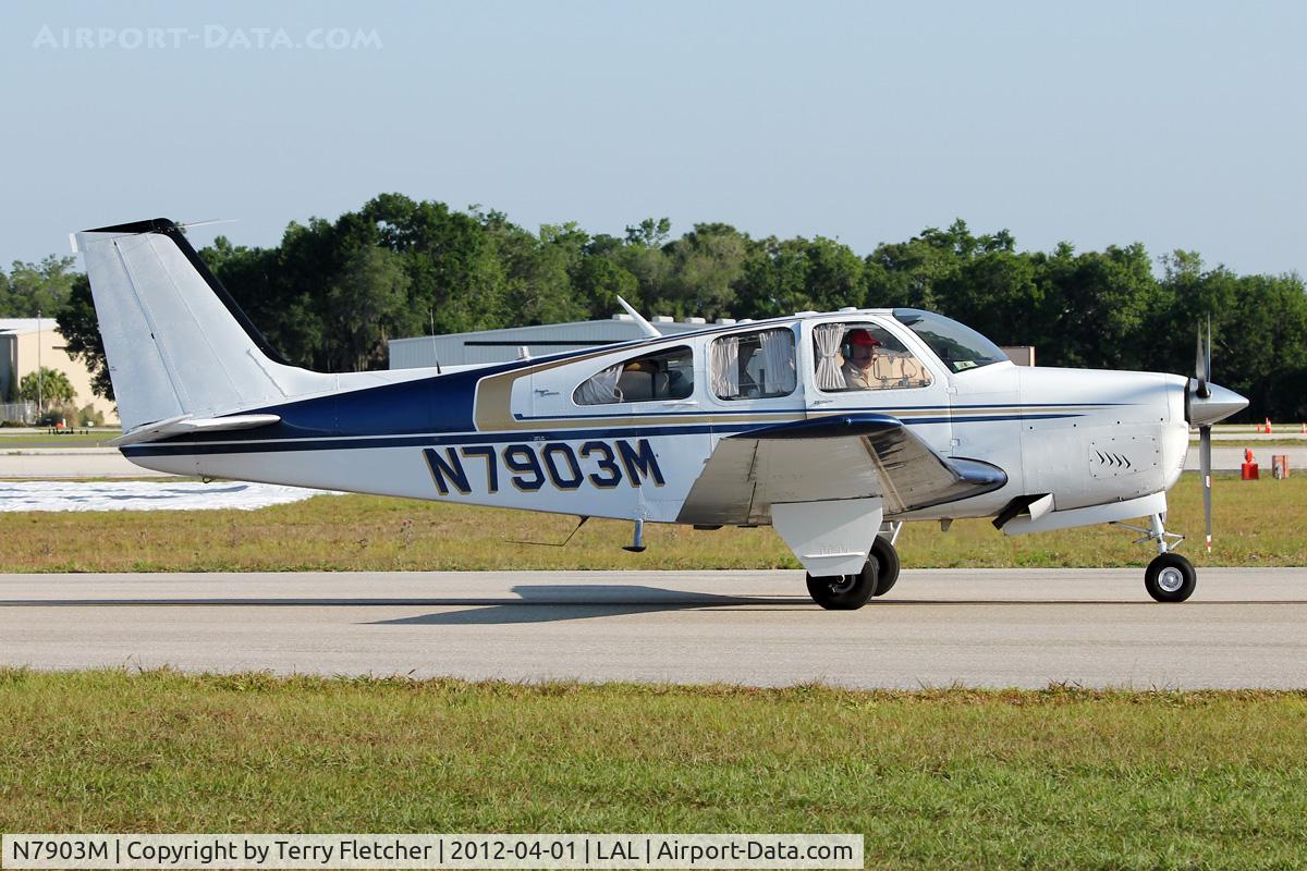 N7903M, 1966 Beech 35-C33A Debonair C/N CE-72, At 2012 Sun N Fun