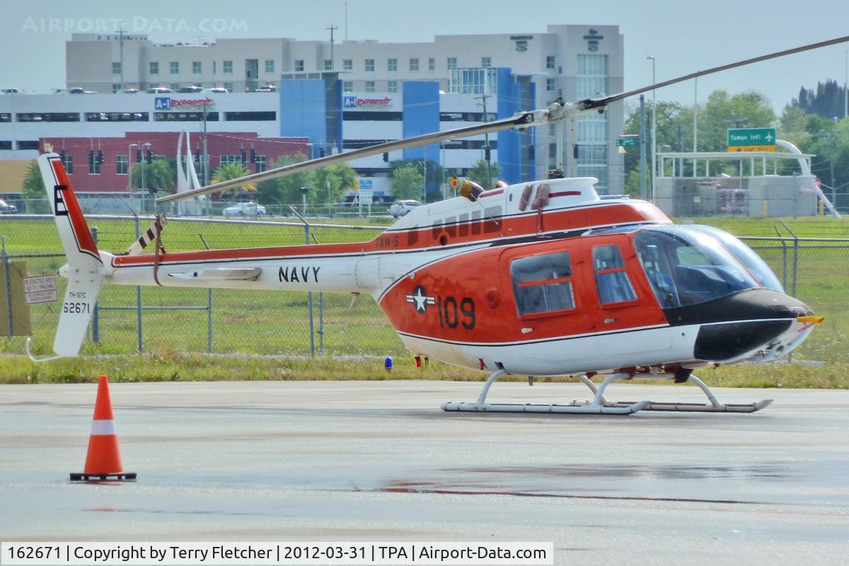162671, Bell TH-57C Sea Ranger C/N 3754, At Tampa International
