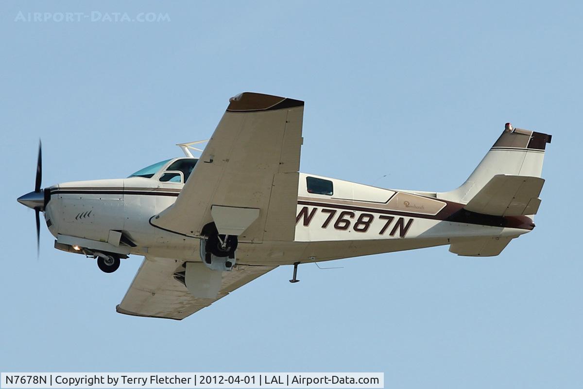 N7678N, 1968 Beech 95-B55 (T42A) Baron C/N TC-1153, At 2012 Sun N Fun