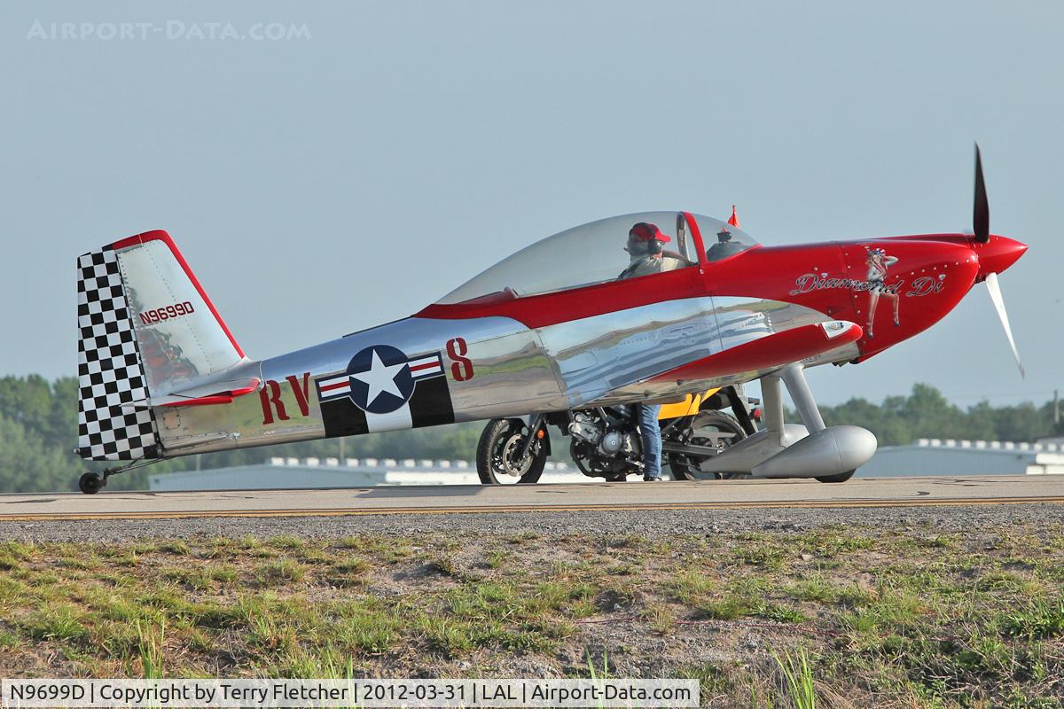 N9699D, 2003 Vans RV-8 C/N 80805, At 2012 Sun N Fun