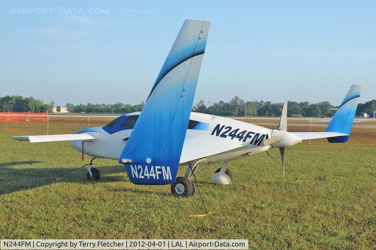 N244FM, Velocity Velocity XL RG C/N 3RX072, At 2012 Sun N Fun