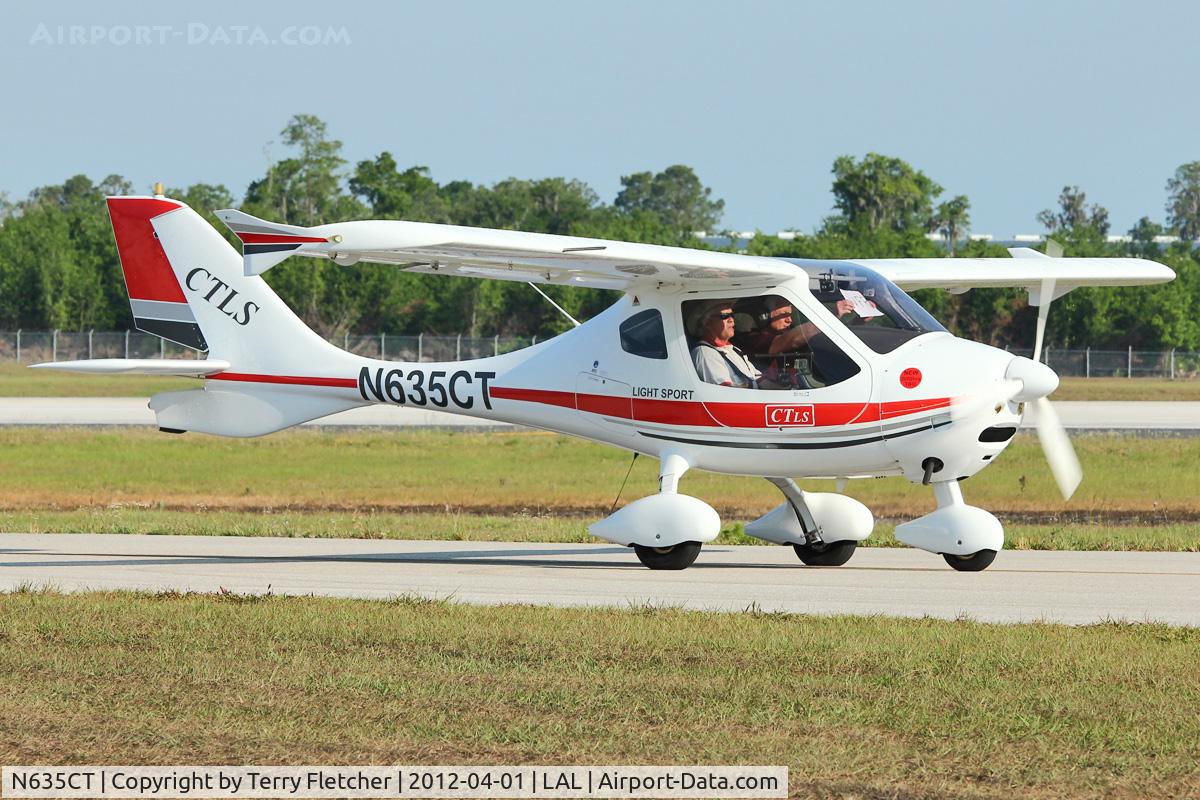 N635CT, 2008 Flight Design CTLS C/N F-08-05-14, At 2012 Sun N Fun