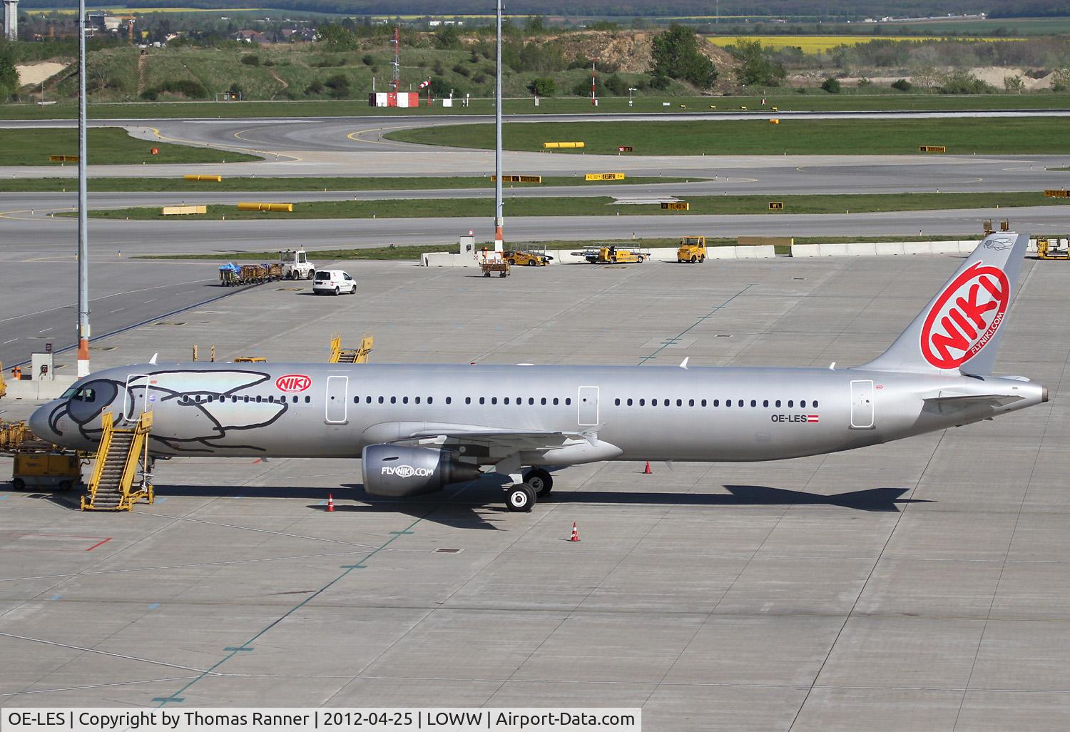OE-LES, 2008 Airbus A321-211 C/N 3504, Niki Airbus A321