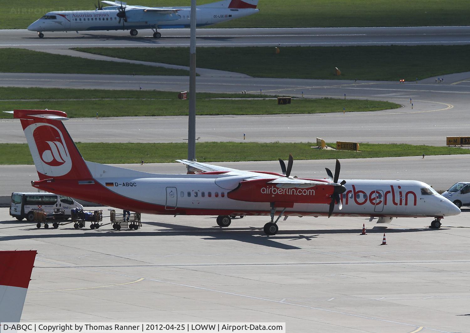 D-ABQC, 2008 De Havilland Canada DHC-8-402Q Dash 8 C/N 4231, Air Berlin DHC 8