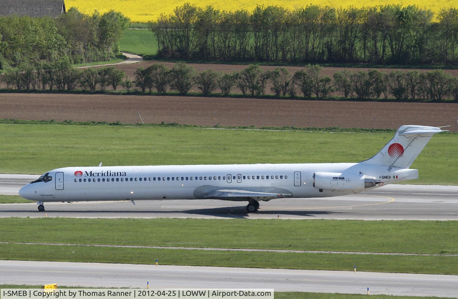 I-SMEB, 1991 McDonnell Douglas MD-82 (DC-9-82) C/N 53064, Meridiana Mcdonnell Douglas MD-82