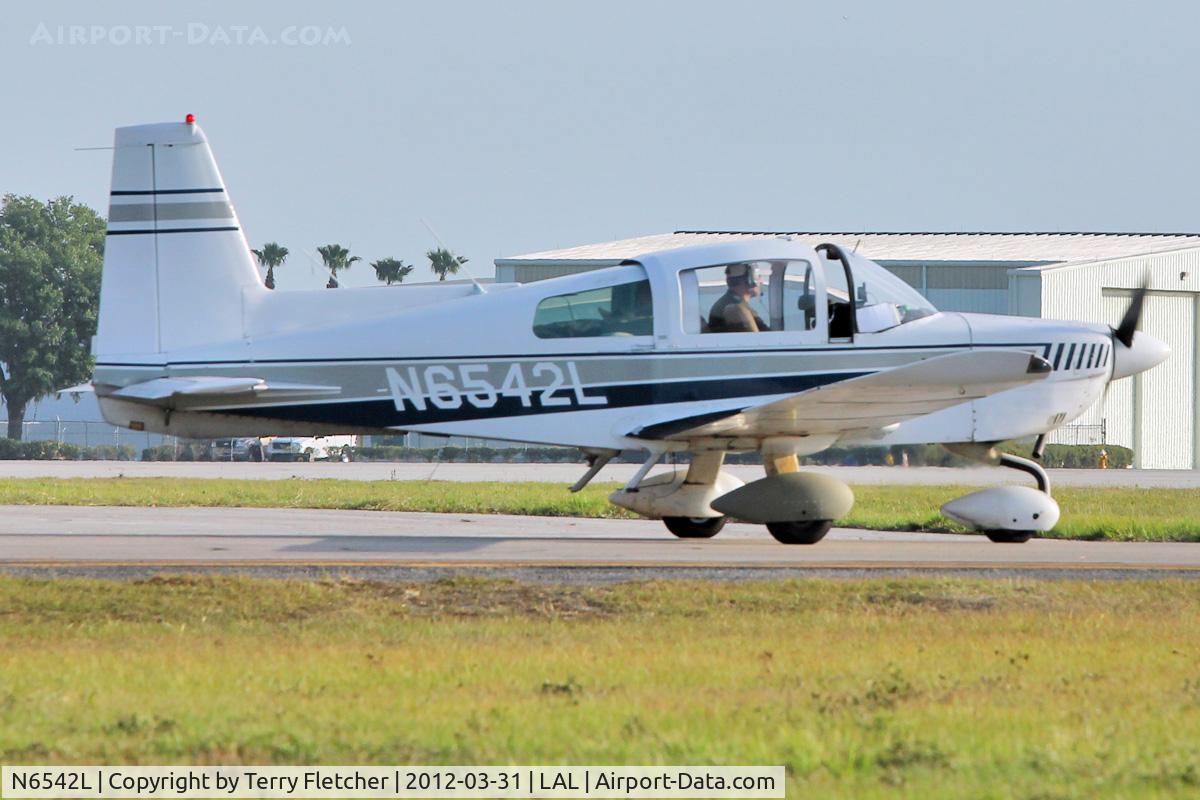 N6542L, 1974 Grumman American AA-5 Traveler C/N AA5-0642, At 2012 Sun N Fun