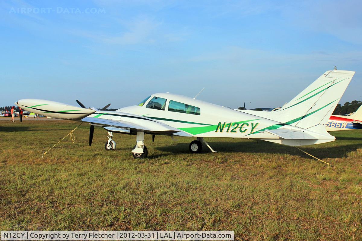 N12CY, 1971 Cessna 310Q C/N 310Q0247, At 2012 Sun N Fun