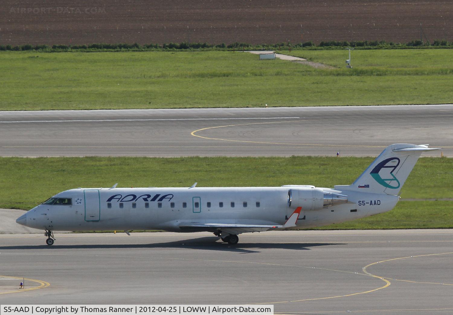 S5-AAD, 1997 Canadair CRJ-200LR (CL-600-2B19) C/N 7166, Adria Airways Bombadier CRJ-200
