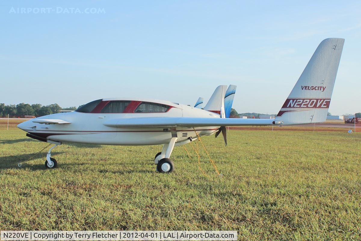 N220VE, 2001 Velocity Velocity STD Elite RG C/N SRE-052, At 2012 Sun N Fun
