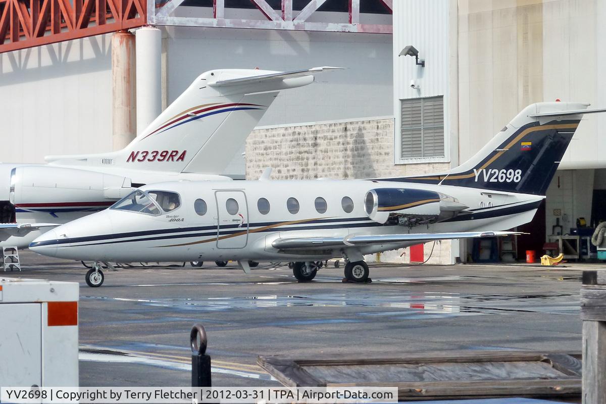 YV2698, 2000 Raytheon Beechjet 400A C/N RK-306, At Tampa International