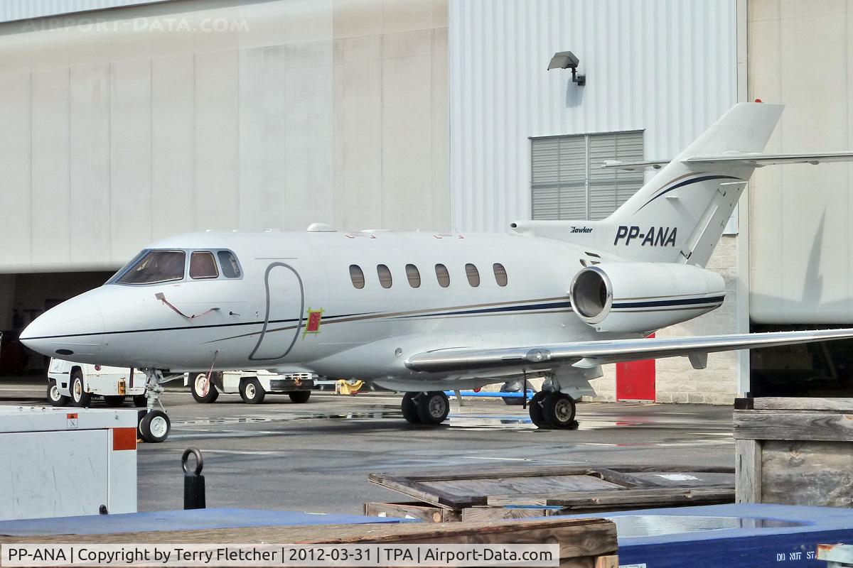 PP-ANA, 2003 Raytheon Hawker 800XP C/N 258637, At Tampa International