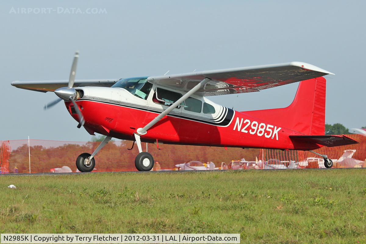 N2985K, 1980 Cessna 180K Skywagon C/N 18053148, At 2012 Sun N Fun