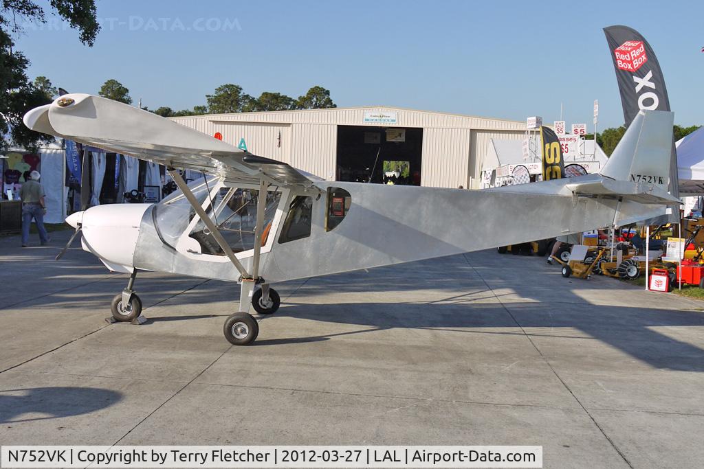 N752VK, 2012 Zenith STOL CH-750 C/N 75-8435, At 2012 Sun N Fun Static display