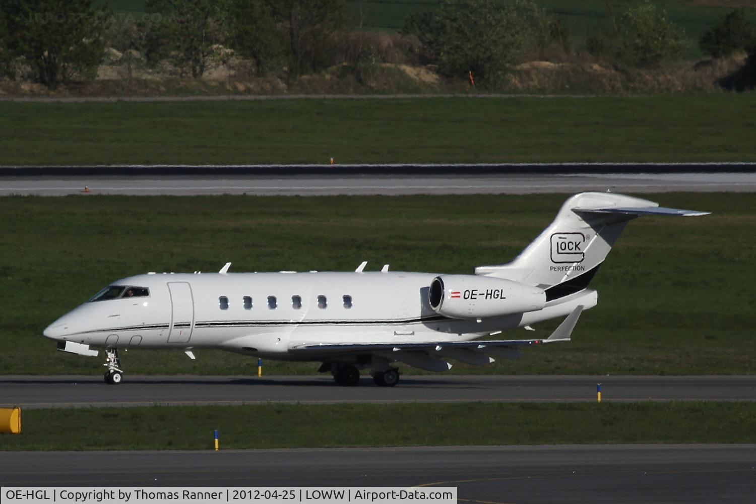 OE-HGL, 2011 Bombardier Challenger 300 (BD-100-1A10) C/N 20335, Private Bombadier BD-100 Challenger 300