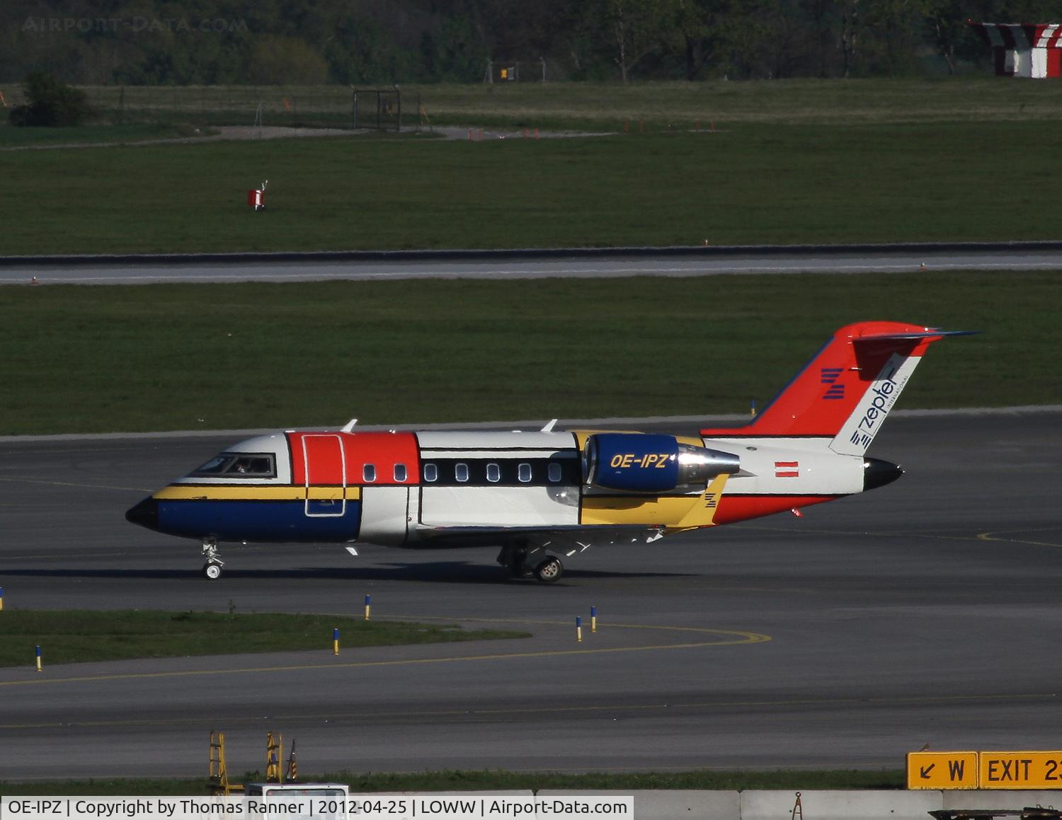 OE-IPZ, 2009 Bombardier Challenger 605 (CL-600-2B16) C/N 5808, International Jet Mangenmant Challenger 605