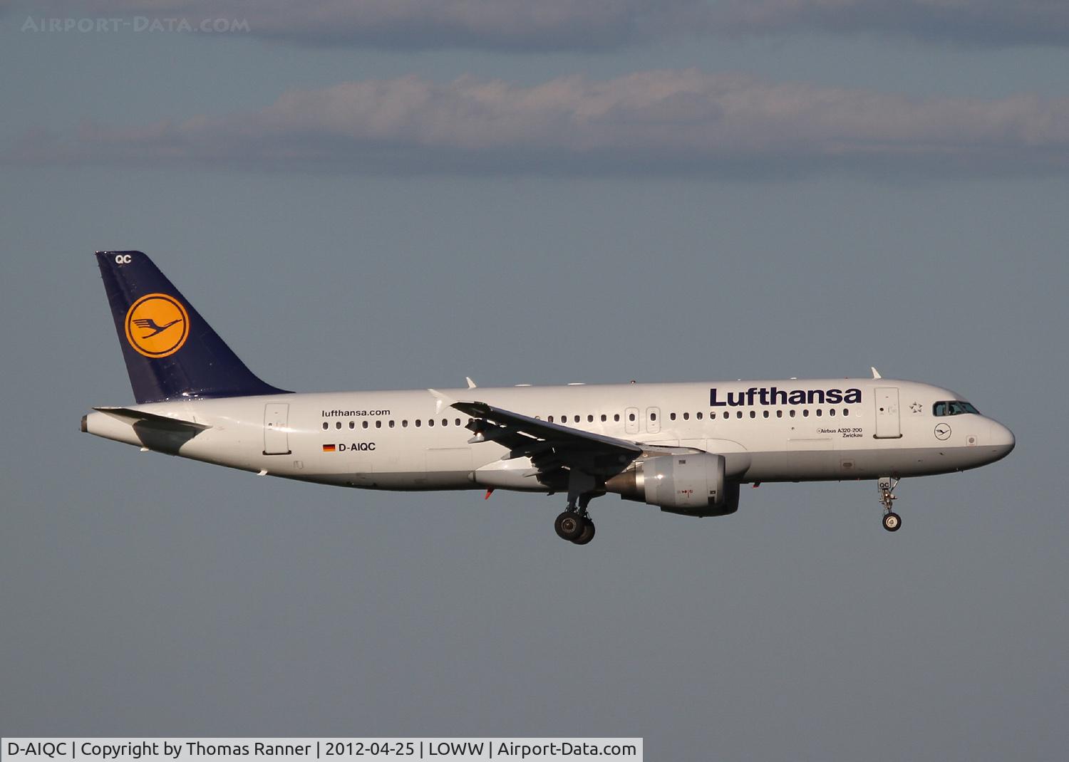 D-AIQC, 1991 Airbus A320-211 C/N 0201, Lufthansa Airbus A320