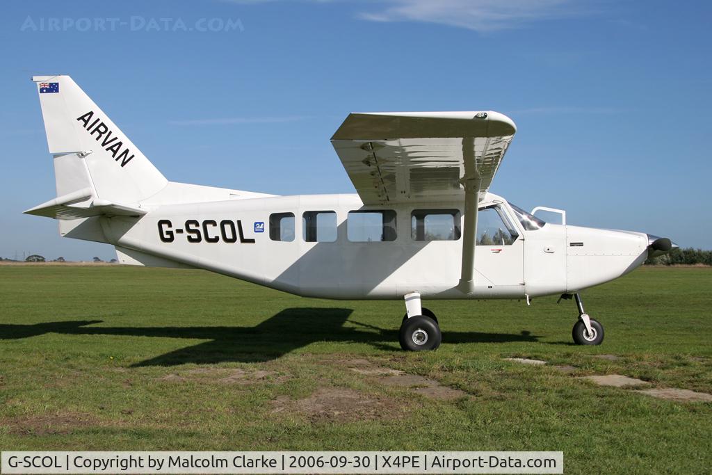 G-SCOL, 2006 Gippsland GA-8 Airvan C/N GA8-05-088, Gippsland GA-8, Shotton Airfield, UK, September 2006.