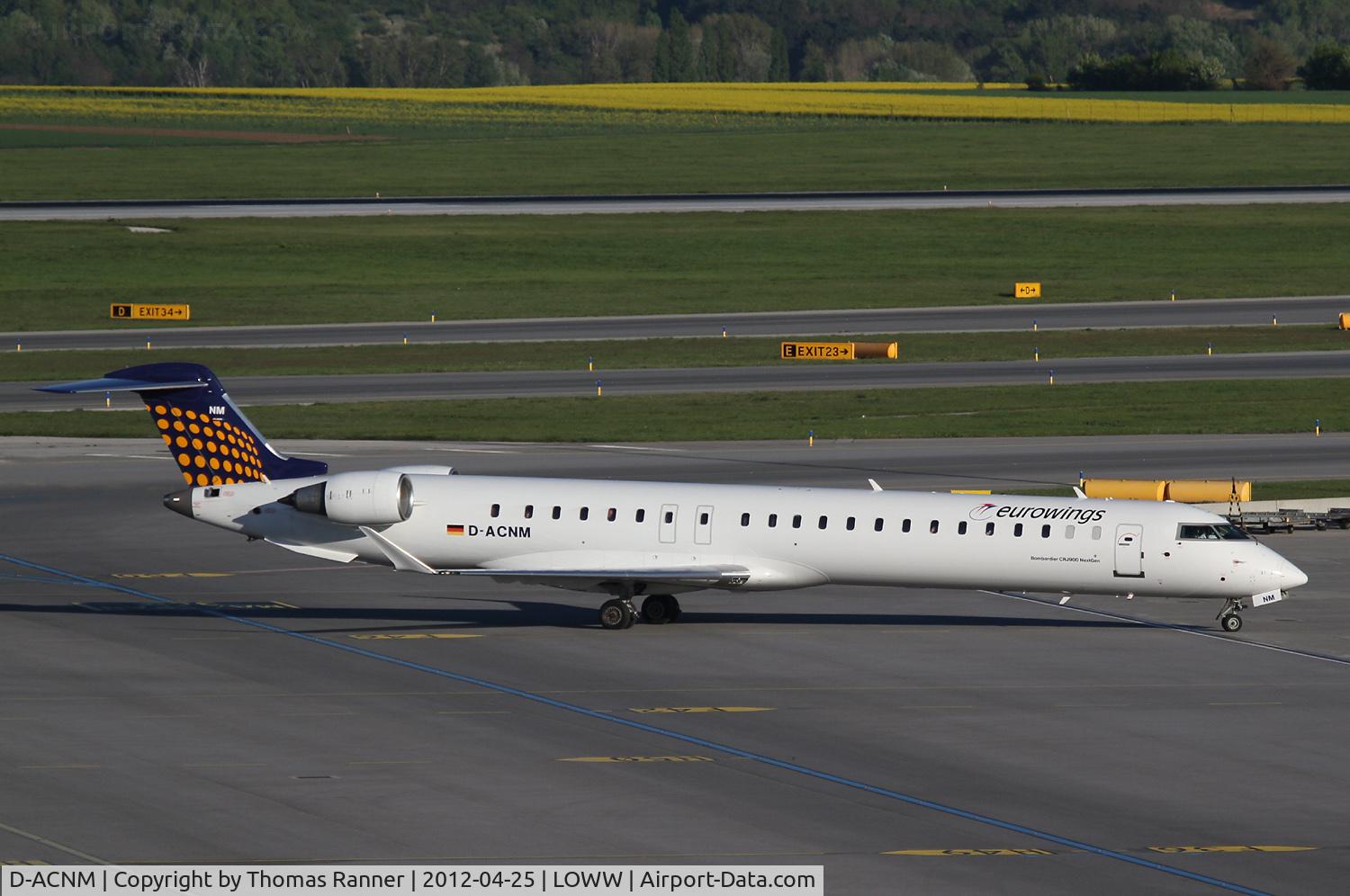 D-ACNM, 2010 Bombardier CRJ-900LR (CL-600-2D24) C/N 15253, Eurowings Canadair CRJ-900