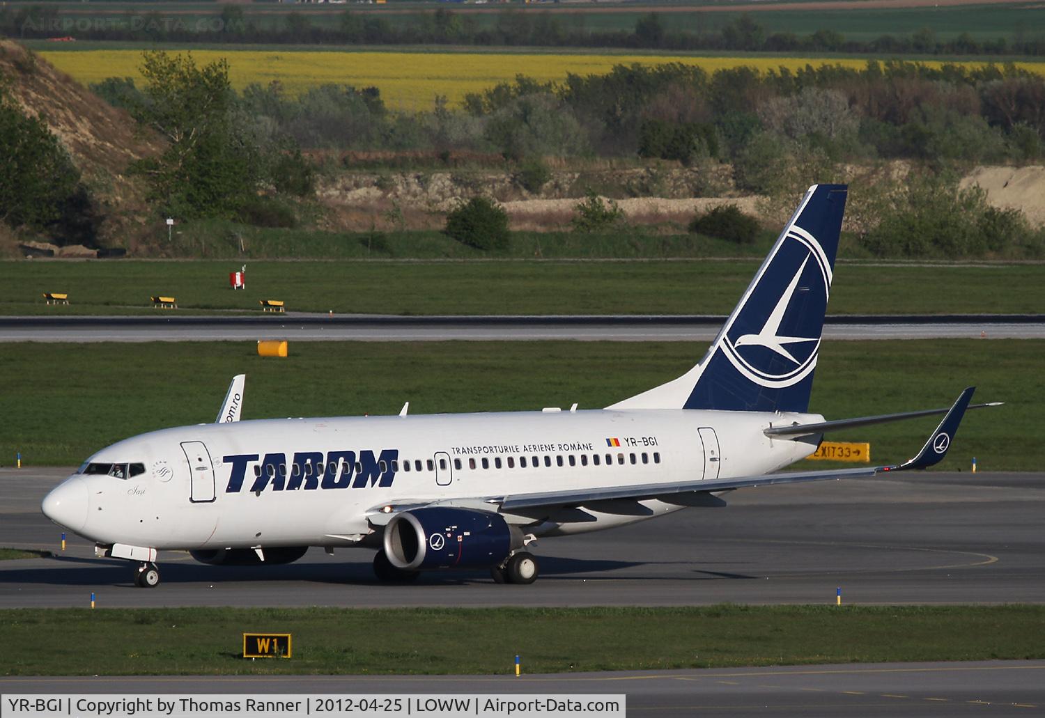 YR-BGI, 2003 Boeing 737-78J C/N 28439, Tarom Boeing 737
