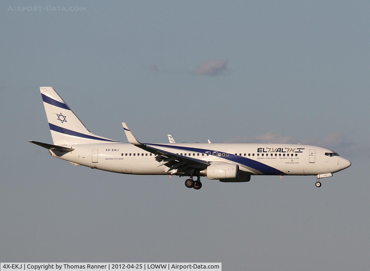4X-EKJ, 2009 Boeing 737-85P C/N 35486, El Al Boeing 737