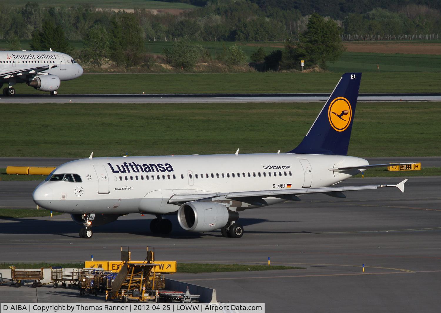 D-AIBA, 2009 Airbus A319-114 C/N 4141, Lufthansa Airbus A319