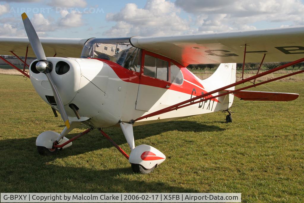 G-BPXY, 1947 Aeronca 11AC Chief C/N 11AC-S-50, Aeronca 11AC, Fishburn Airfield, February 2006.
