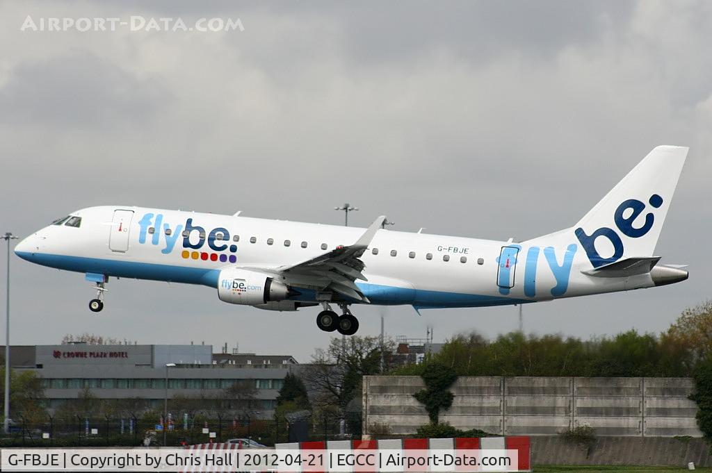 G-FBJE, 2012 Embraer 175STD (ERJ-170-200) C/N 17000336, flybe