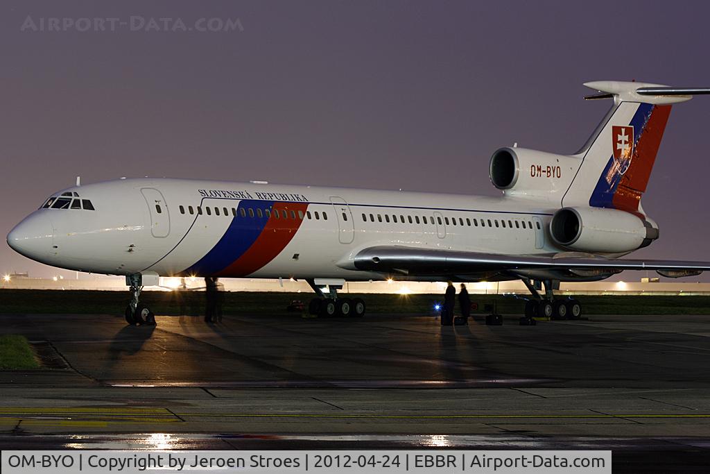 OM-BYO, 1989 Tupolev Tu-154M C/N 89A803, Slovakia Government