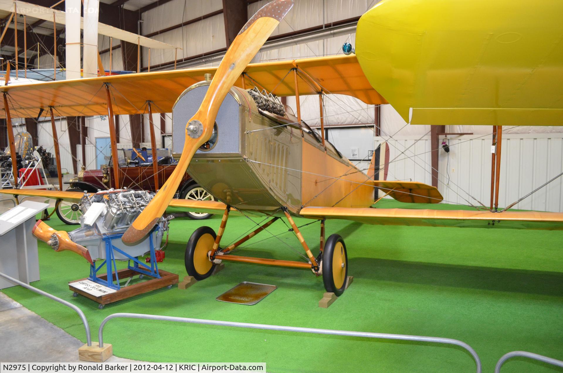 N2975, Curtiss JN-4D Jenny C/N 450, VA Aviation Museum