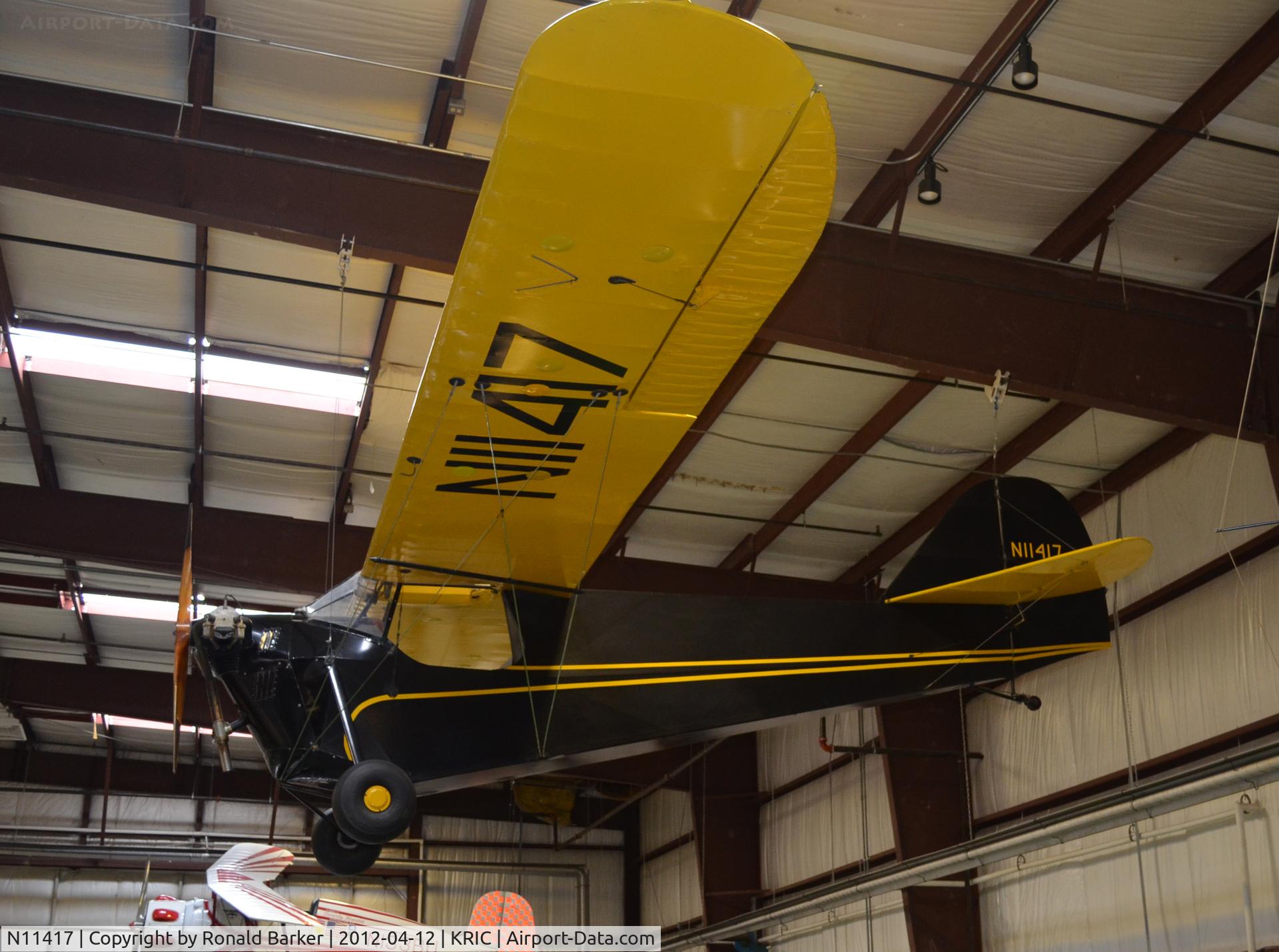 N11417, 1931 Aeronca C-2 C/N A151, VA Aviation Museum