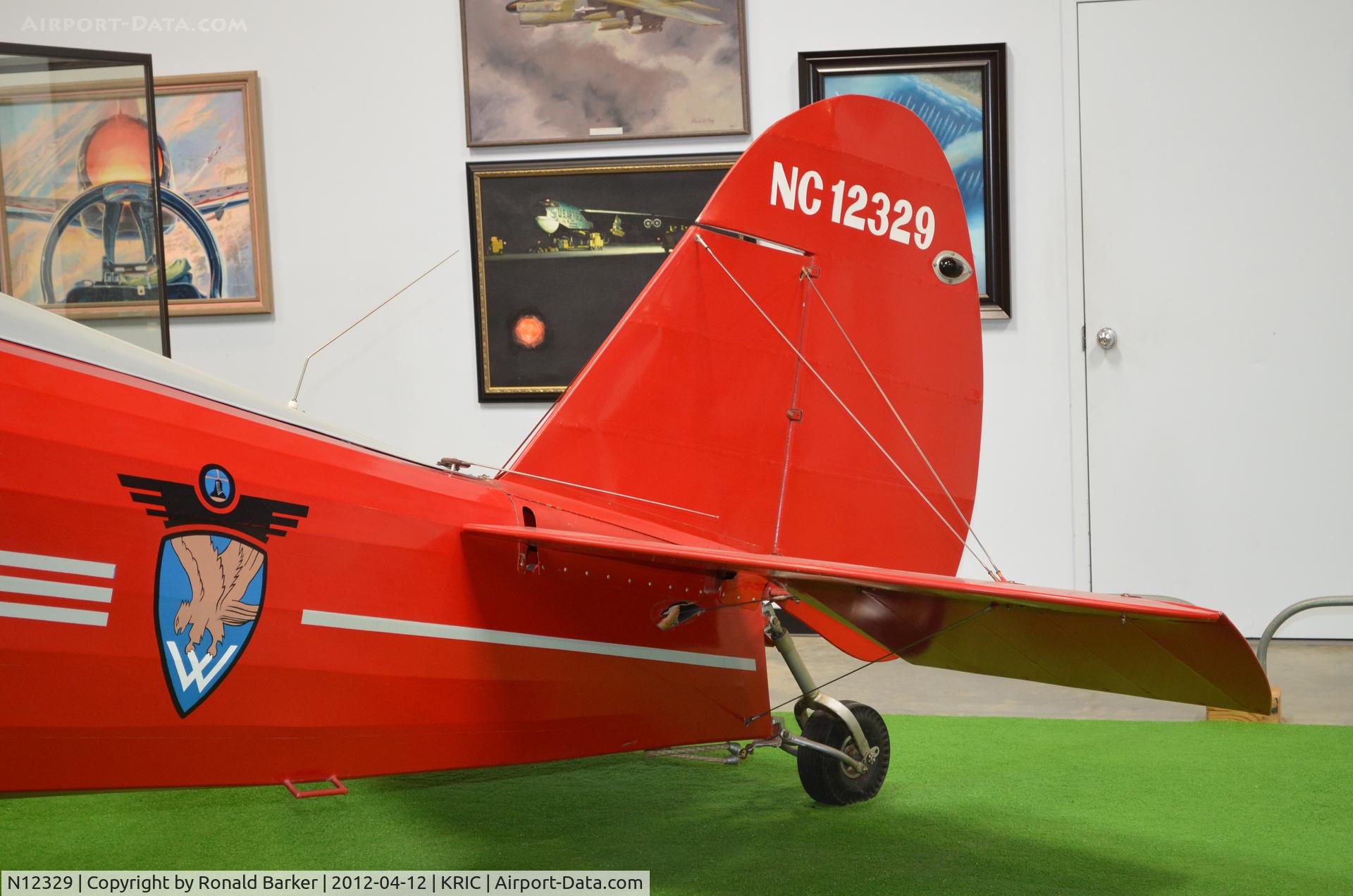 N12329, Curtiss-Wright Travel Air A-14-D C/N 2009, VA Aviation Museum