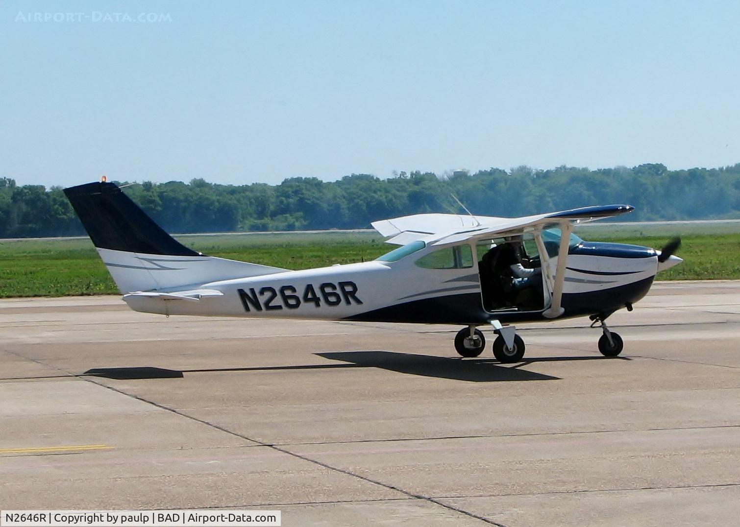 N2646R, 1967 Cessna 182K Skylane C/N 18258346, At Barksdale Air Force Base.