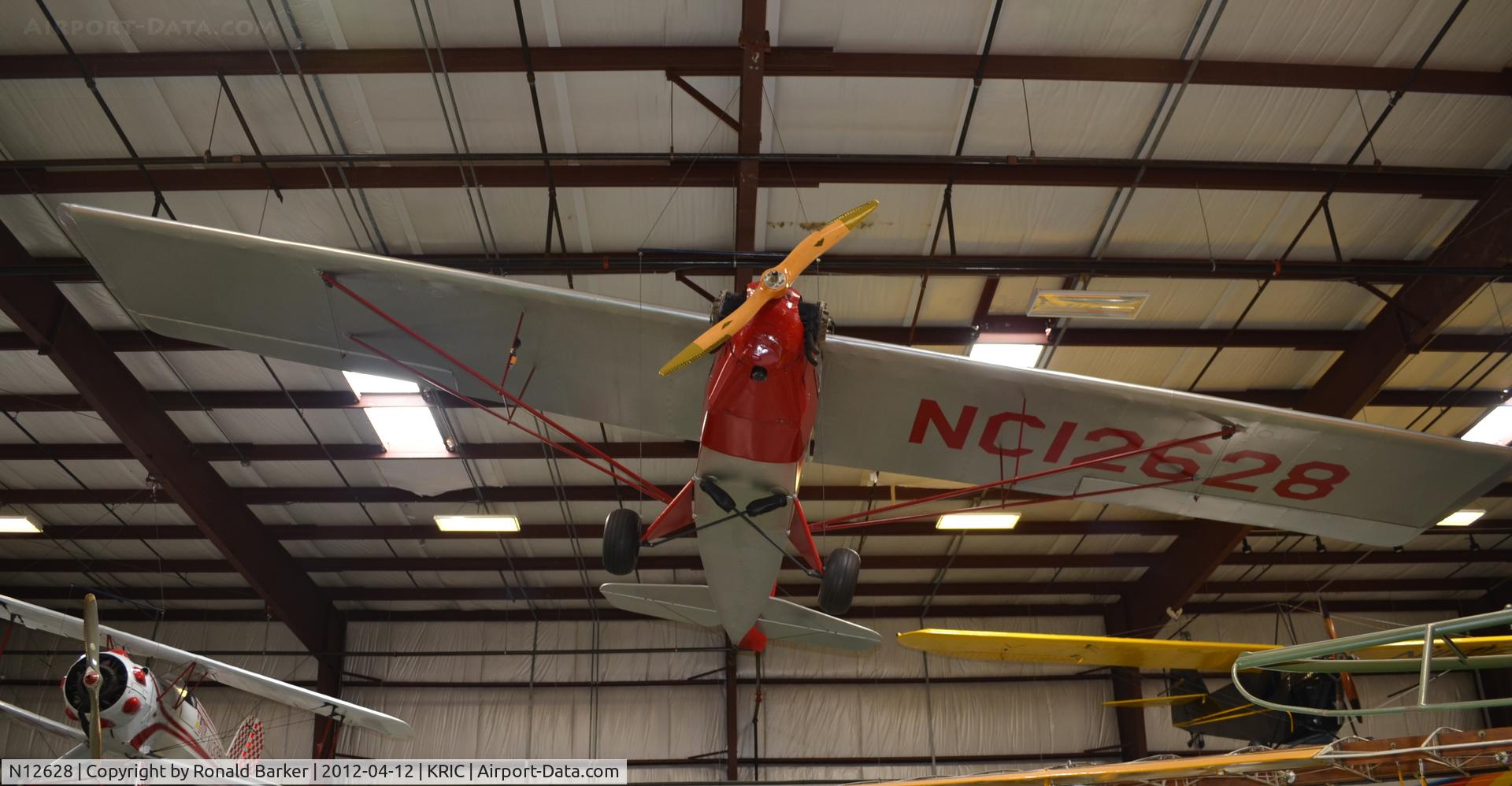 N12628, 1932 Taylor E-2 C/N 33, VA Aviation Museum