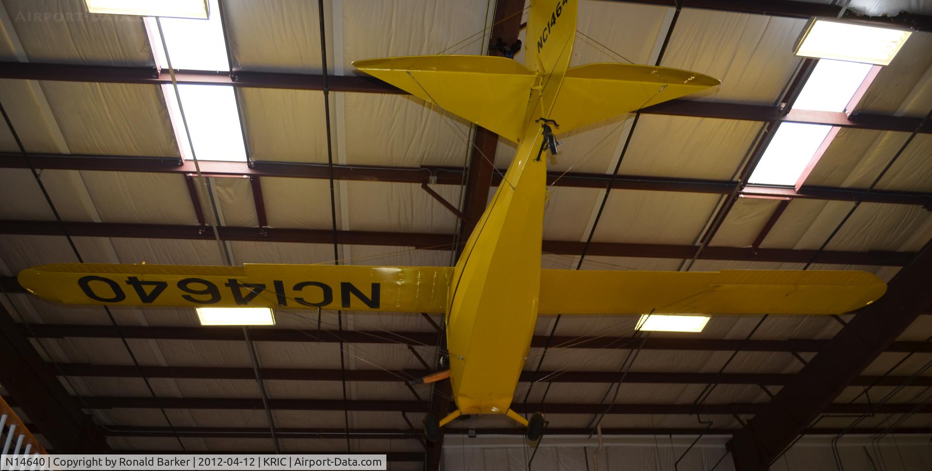 N14640, 1935 Aeronca C-3 C/N 526, VA Aviation Museum