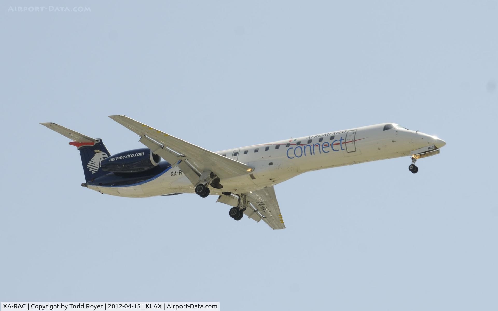 XA-RAC, 2000 Embraer ERJ-145LR (EMB-145LR) C/N 145313, Arriving at LAX on 24R