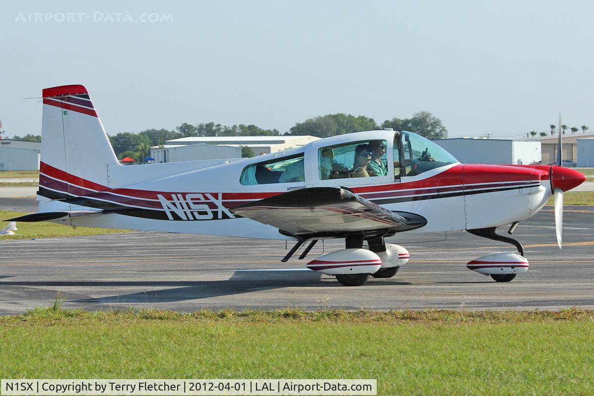 N1SX, 1976 Grumman American AA-5B Tiger C/N AA5B0387, At 2012 Sun N Fun