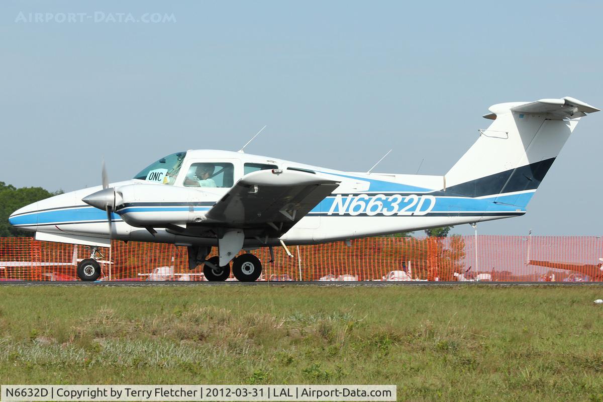 N6632D, 1979 Beech 76 Duchess C/N ME-235, At 2012 Sun N Fun