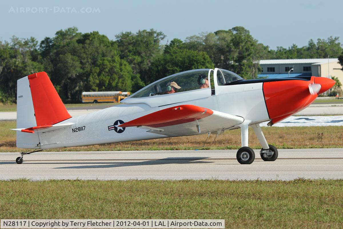 N28117, Vans RV-8 C/N 80188, At 2012 Sun N Fun