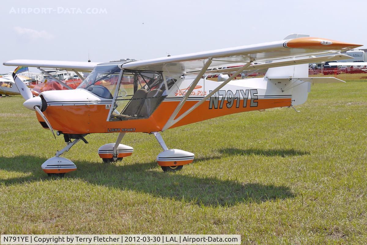 N791YE, Apollo Fox C/N 00005, At 2012 Sun N Fun