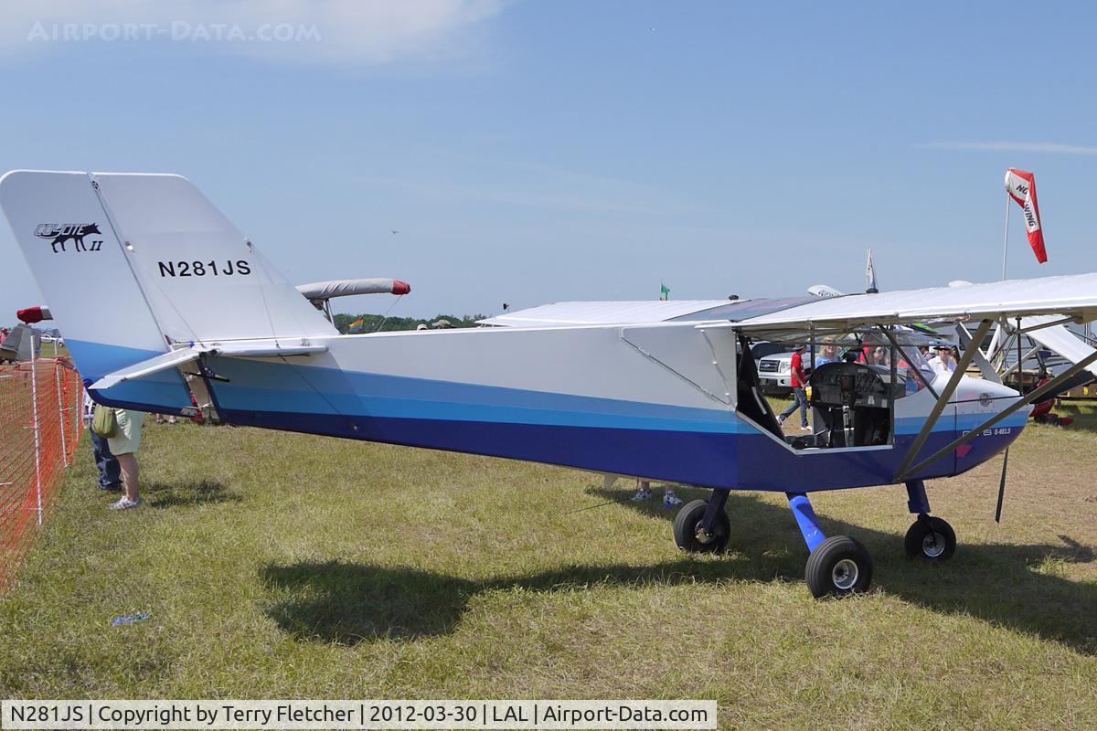 N281JS, Rans S-6ELS Coyote II C/N 12091927-ES, At 2012 Sun N Fun