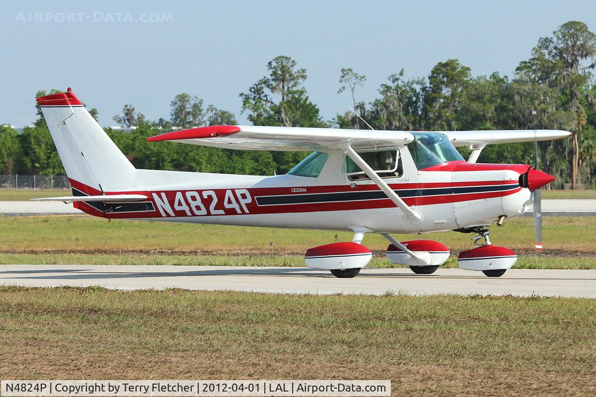 N4824P, 1980 Cessna 152 C/N 15284823, At 2012 Sun N Fun