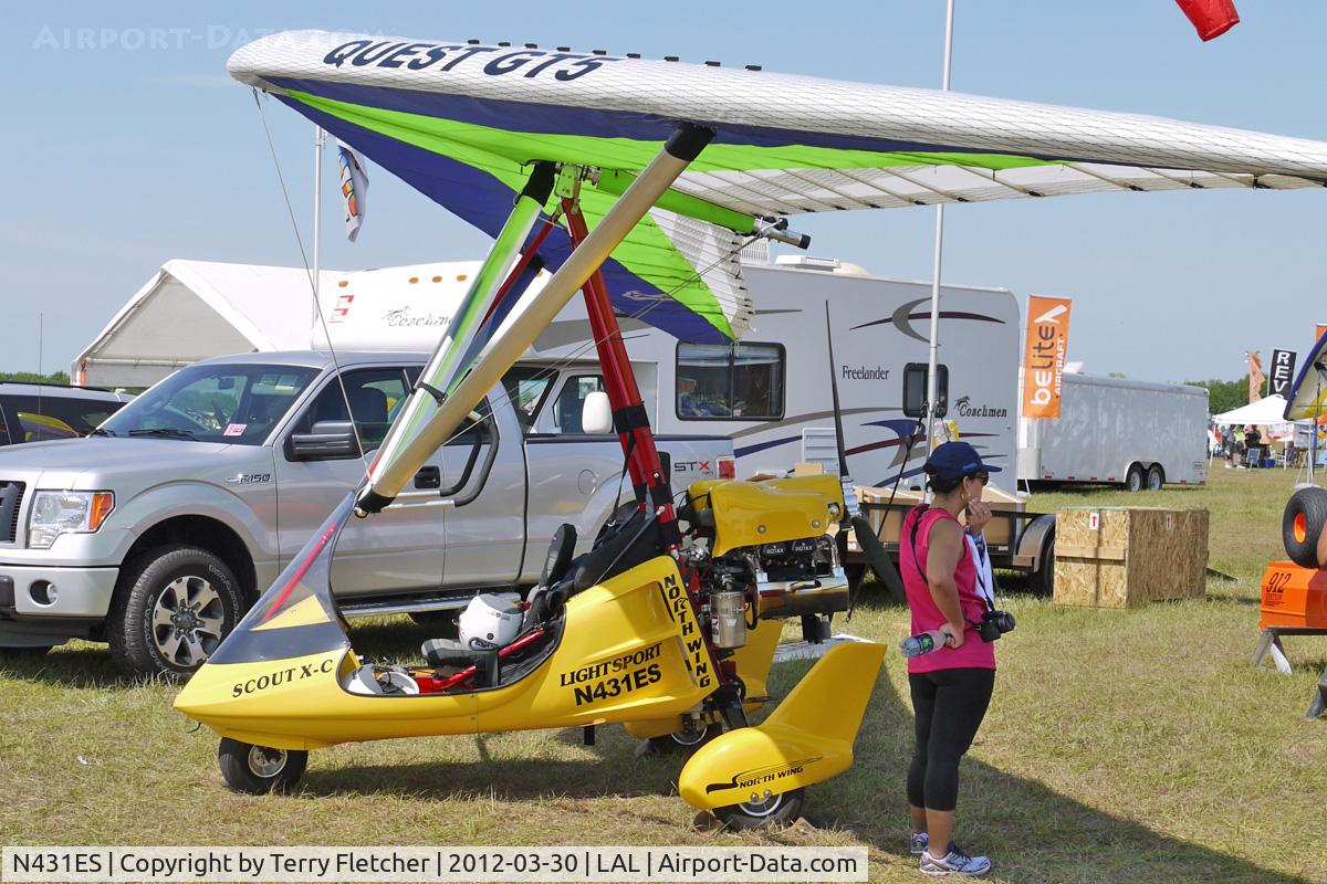 N431ES, North Wing Uum Inc SCOUT X-C C/N E9008, At 2012 Sun N Fun