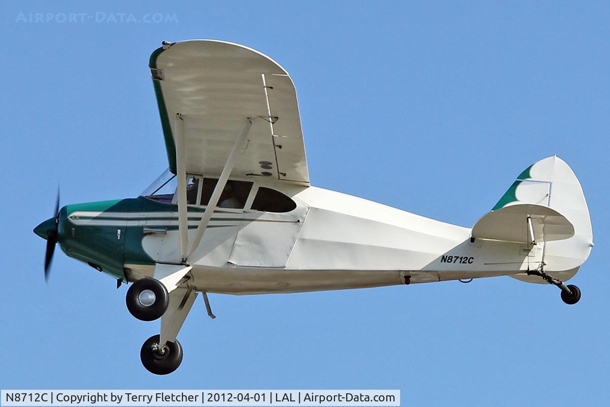 N8712C, 1953 Piper PA-22 C/N 22-1373, At 2012 Sun N Fun