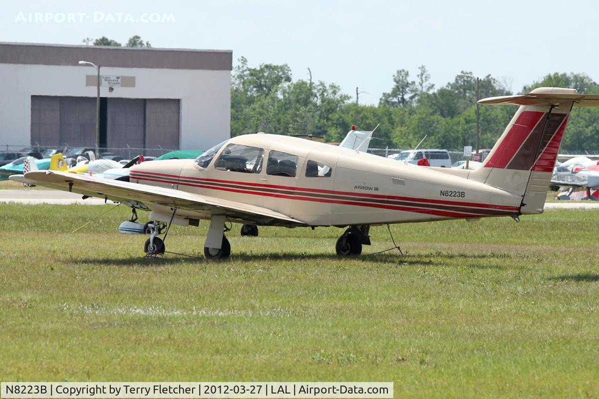 N8223B, 1980 Piper PA-28RT-201 Arrow IV C/N 28R-8018080, At 2012 Sun N Fun
