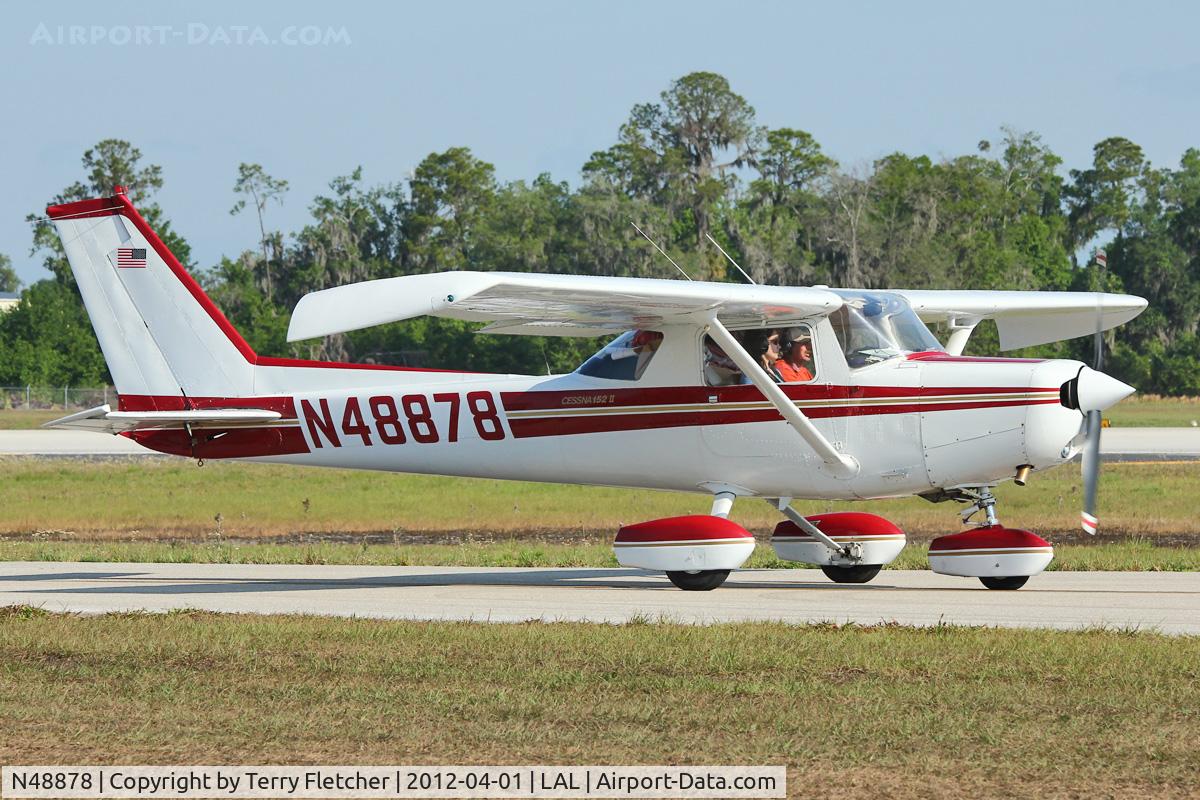 N48878, 1978 Cessna 152 C/N 15281023, At 2012 Sun N Fun