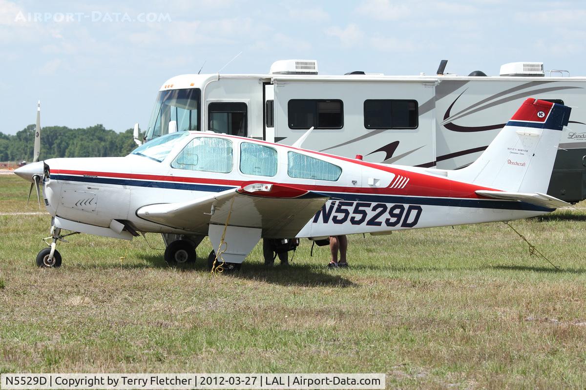 N5529D, 1989 Beech F33A Bonanza C/N CE-1403, At 2012 Sun N Fun