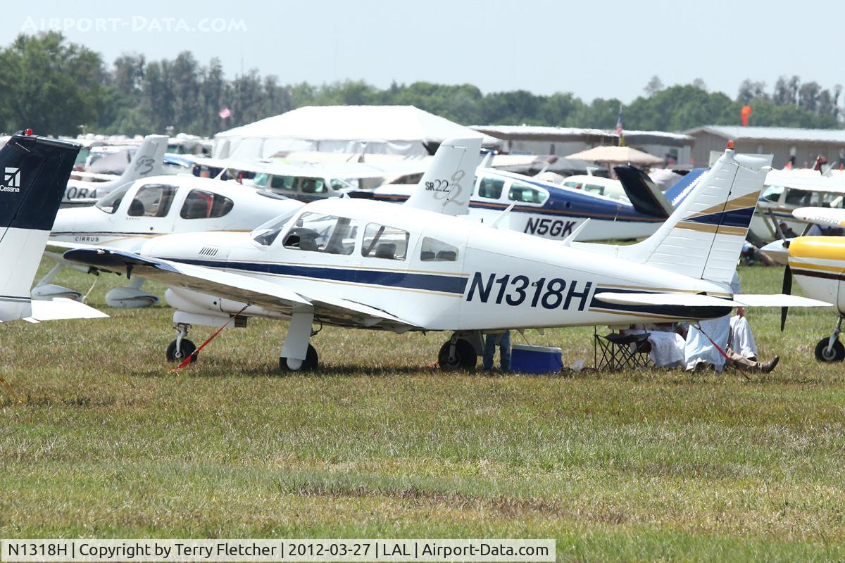 N1318H, 1977 Piper PA-28R-201T Cherokee Arrow III C/N 28R-7703022, At 2012 Sun N Fun
